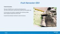 Fruit and Apple Harvesting Machine-8