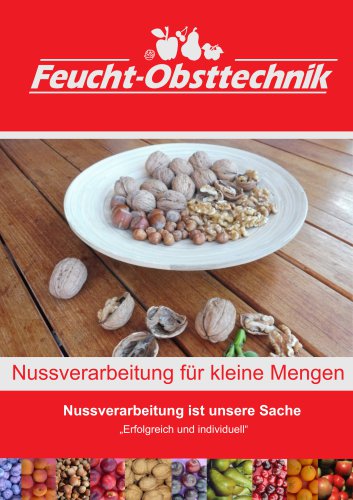 Nussverarbeitung für kleine Mengen
