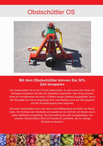 Obstschüttler OS