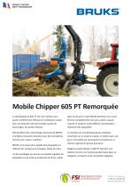 Mobile Chipper 605 pT Remorquée-1