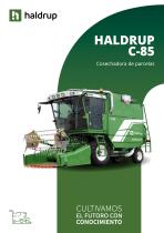 HALDRUP C-85 Cosechadora de parcelas-1