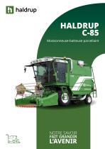 HALDRUP C-85 Moissonneuse-batteuse parcellaire-1