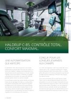 HALDRUP C-85 Moissonneuse-batteuse parcellaire-2