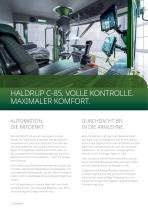 HALDRUP C-85 Parzellenmähdrescher-2