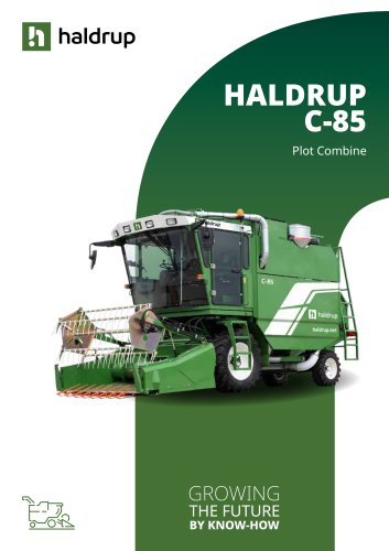HALDRUP C-85 Plot combine