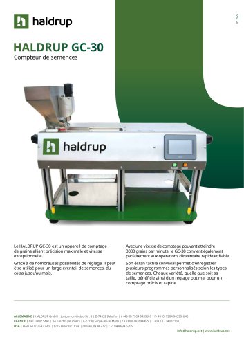HALDRUP GC-30