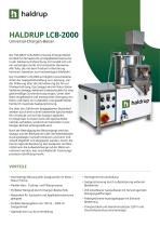 HALDRUP LCB-2000-1