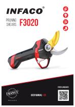 Brochures half pruning ELECTROCOUP F3020