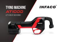 Brochures tying machine AT1000