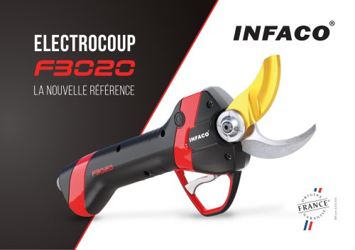ELECTROCOUP F3020 Notice originale d’utilisation
