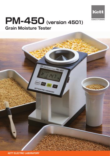 PM-450 (version 4501) Grain Moisture Tester