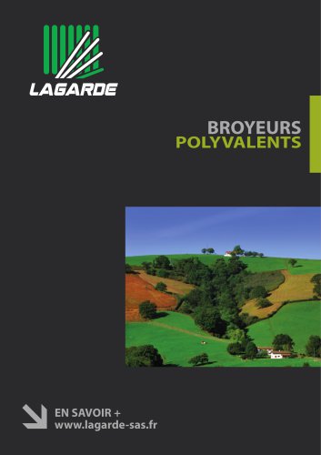 BROYEURS POLYVALENTS