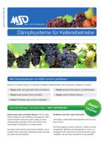 Dämpfsysteme für Kellereibetriebe - 1