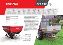 Diistributeur d'engrais /Sel pendulaire PXT-6
