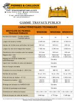 Gamme travaux publics - 1