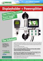 Displayholder + Powersplitter - 1