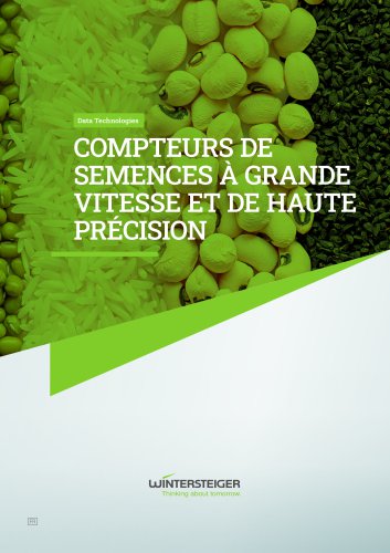 Compteurs de semences &agrave; grande vitesse et de haute pr&eacute;cision