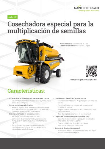 Product information Alpha NH