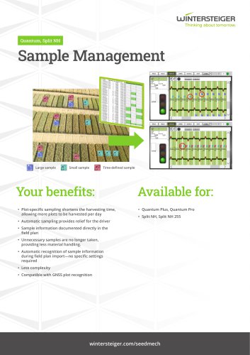 Sample Management