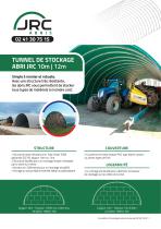 TUNNEL DE STOCKAGE AGRICOLE JRC-1