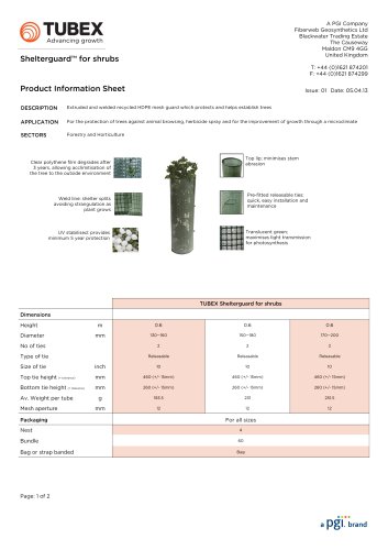 shelterguard for shrubs