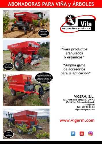 ABONADORA PARA VI&Ntilde;A Y &Aacute;RBOLES