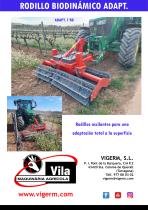 RODILLO BIODINAMICO ADAPTATIVO PARA CUBIERTA VEGETAL