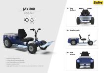 JAY 800 Chariot électrique pour vignoble - 2