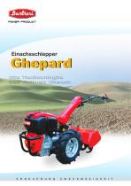 Einachsschlepper Ghepard - 1