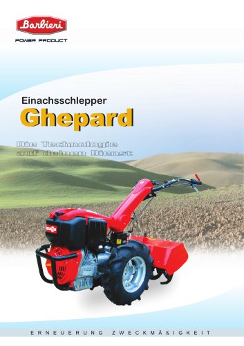 Einachsschlepper Ghepard