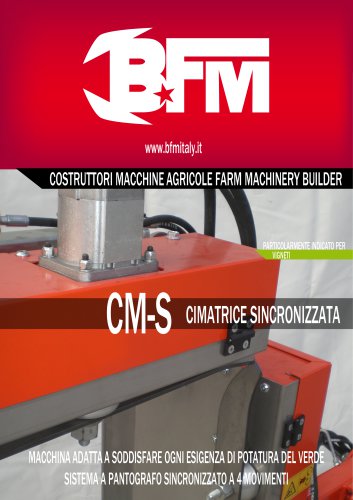 CM-S CIMATRICE SINCRONIZZATA