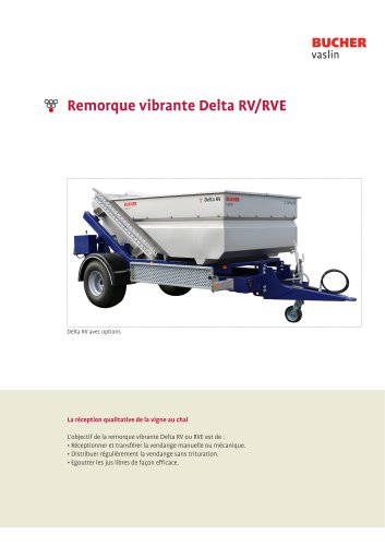 Remorque vibrante Delta RV/RVE