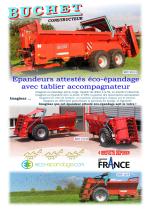 Epandeurs attestés éco-épandage