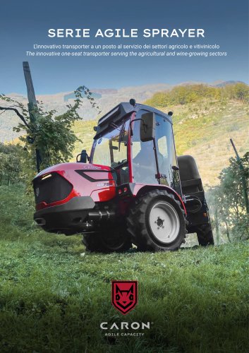 SERIE AGILE SPRAYER