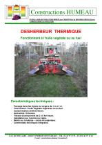 Désherbeur Thermique monté sur tondeuse-1