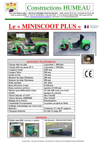 Miniscoot Plus