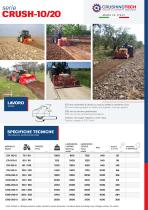 scheda tecnica fresa stones crusher CR-3