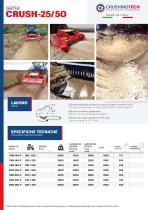 scheda tecnica fresa stones crusher CR-6