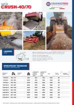 scheda tecnica fresa stones crusher CR-7
