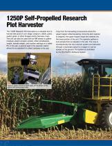 1250P Research Plot Harvester - 2