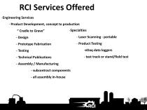 RCI Plot Research Equipment - 3