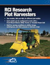 RCI Research Plot Harvesters - 1