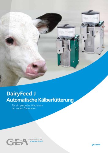 DairyFeed J Automatische Kälberfütterung