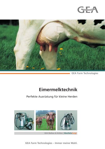 Eimermelktechnik