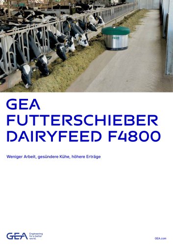 GEA FUTTERSCHIEBER DAIRYFEED F4800