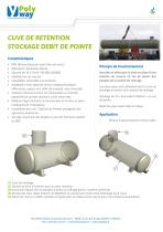 CUVE DE RETENTION STOCKAGE DEBIT DE POINTE - 1