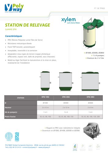 STATion de relevage Gamme SFM