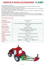 VIBREUR  À PARALLÉLOGRAMME - 2