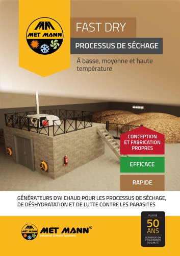 Proc&eacute;d&eacute;s de s&eacute;chage FAST DRY Met Mann