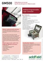 Addfield GM500 Medical Waste Incinerator Datasheet GA PLC - 4